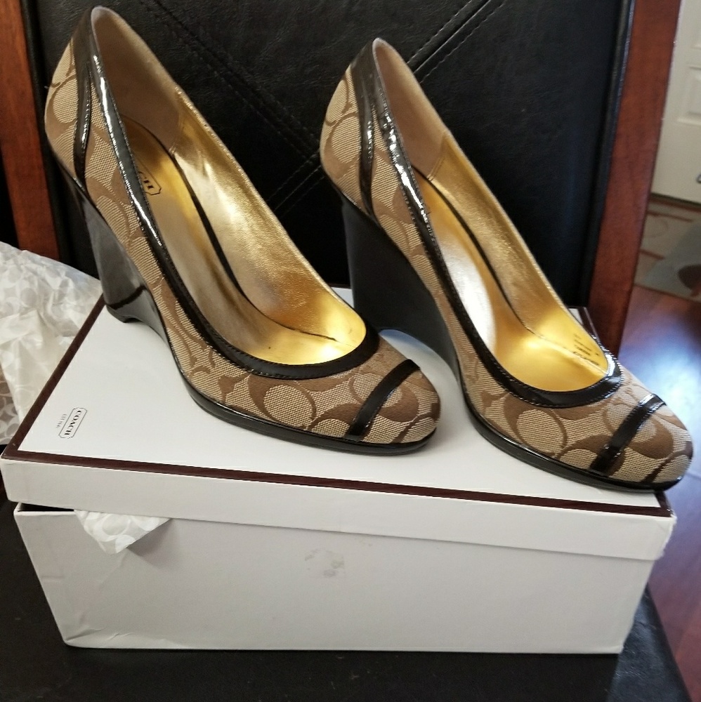 Coach Wedges ***Brand new***